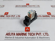 Rxn 41g11 Fd Relay With Socket 5a 250vac 110vdc Brand Telemecanique