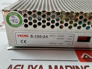 S-150-24 Switching Power Supply Output+24v 6.5a By Vecas