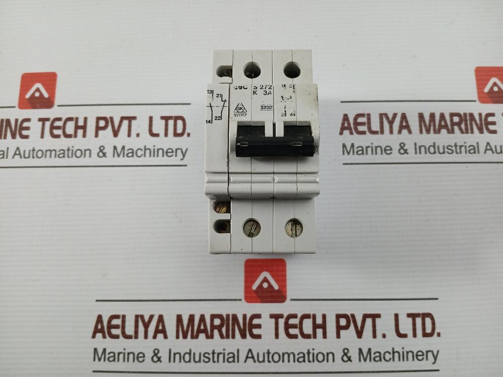 S-272-K-3A-Stotz-2-Pole-Miniature-Circuit-Breaker-500V-Bbc-210289-1