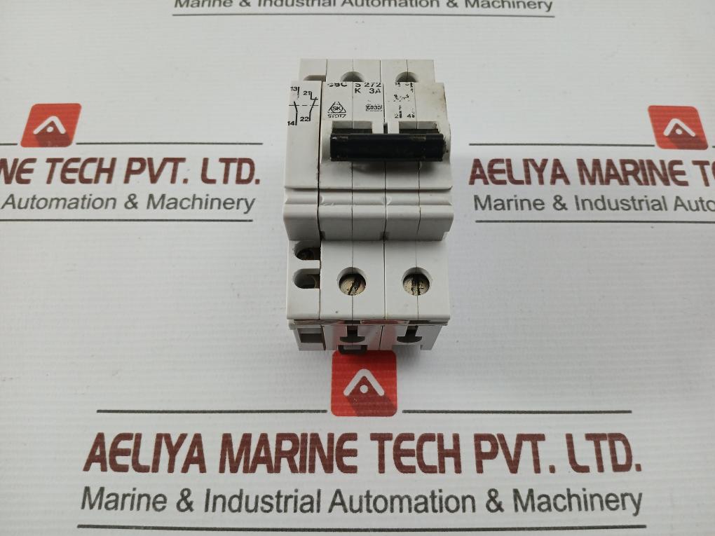 S-272-K-3A-Stotz-2-Pole-Miniature-Circuit-Breaker-500V-Bbc-210289-1