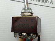S-6a 20a.125v.Ac Toggle Switch