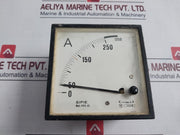 S.I.P.I.E. 4960 Ar Analog Ammeter 1.5 50Hz 0 To 250/1250 A