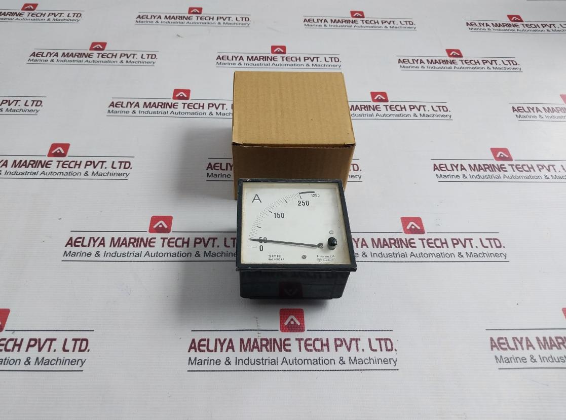 S.I.P.I.E. 4960 Ar Analog Ammeter 1.5 50Hz 0 To 250/1250 A
