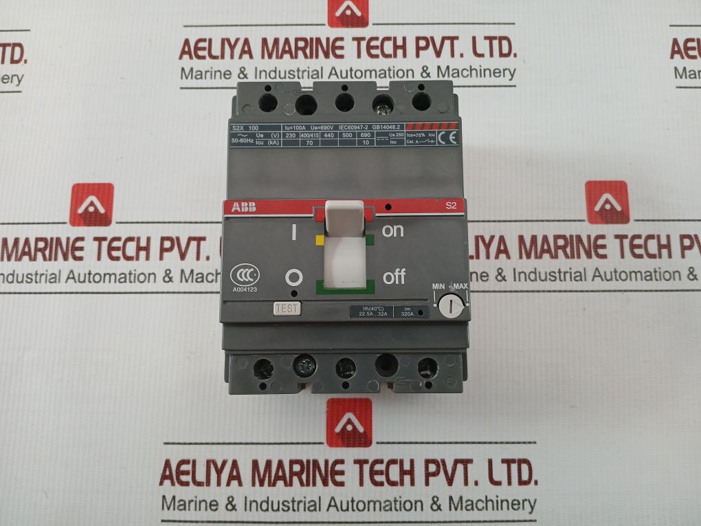 S2x 100 Circuit Breaker By Abb 1sda050317r1 32a 50-60 Hz