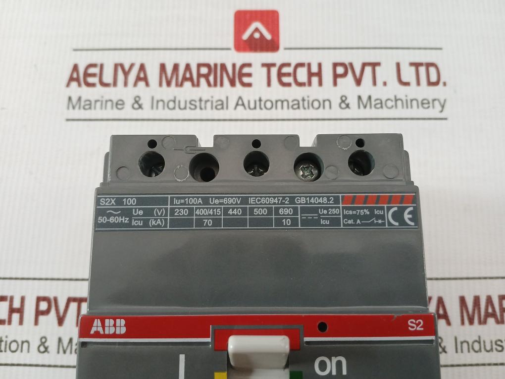 S2x 100 Circuit Breaker By Abb 1sda050317r1 32a 50-60 Hz