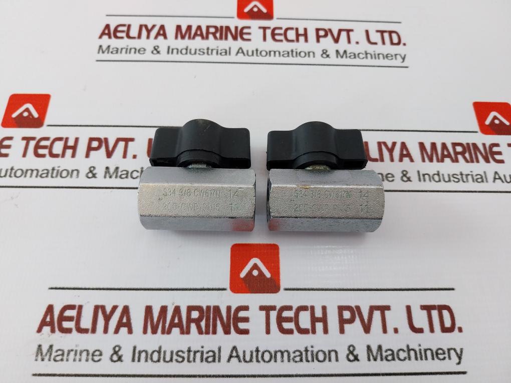 S34 3/8 Cw617N 200-cwp Pn15 Flow Valve