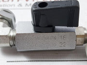 S35 1/4 Cw617N Ball Valve 450-cwp Pn30 22