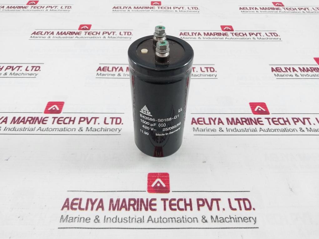 S+M B43586-s0158-q1 Capacitor 1500 µF (Q) 420V