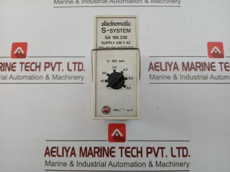 Sa 105 Delay On Operate Timer 230v Ac Electromatic