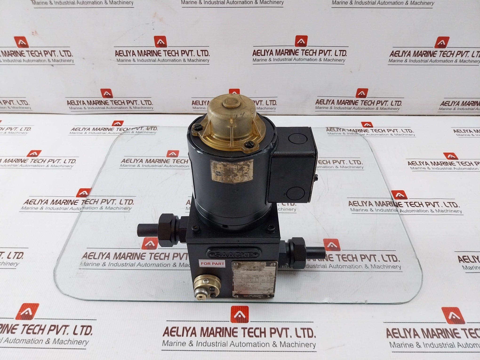 Saacke 1-3638-203774 Electro Megnetic Valve 220V 40-60Hz (Not Working)