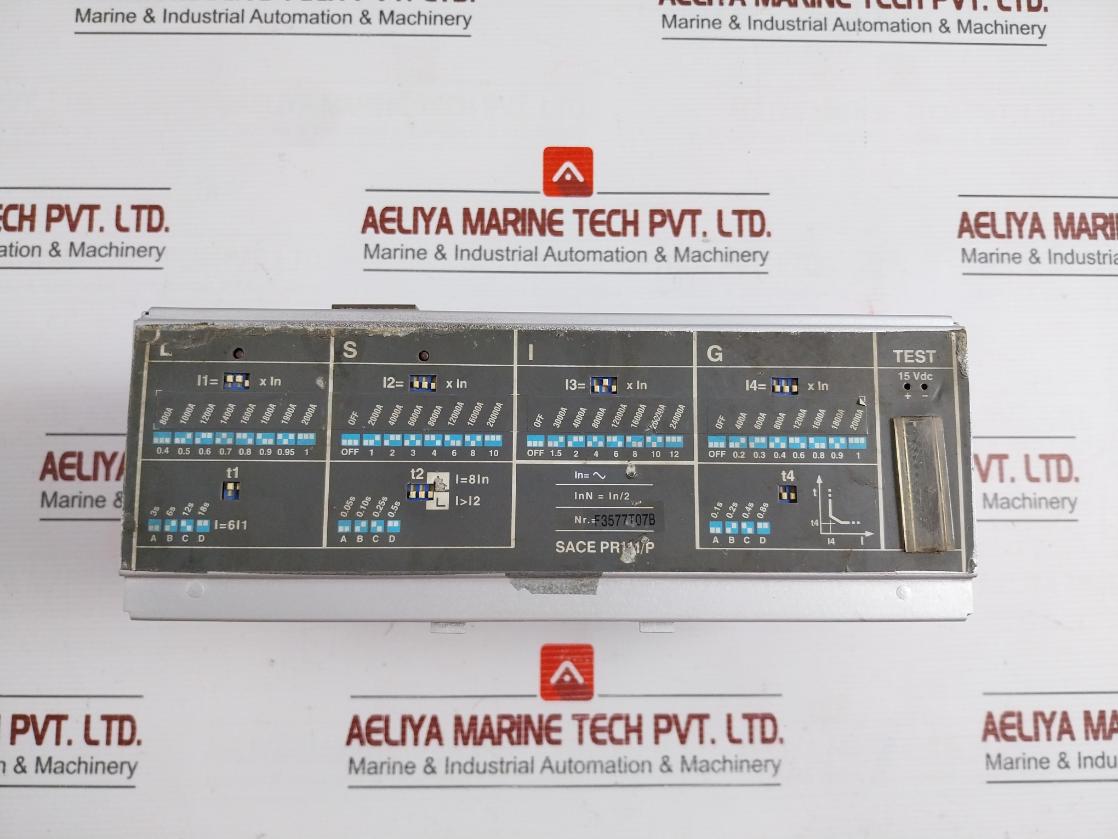 Sace Pr111/P Overcurrent Release Protection Unit By Abb