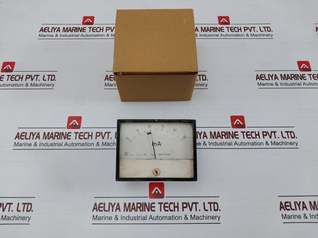 Saci Ccb3 Milliamperes Meter 0-50 Ma