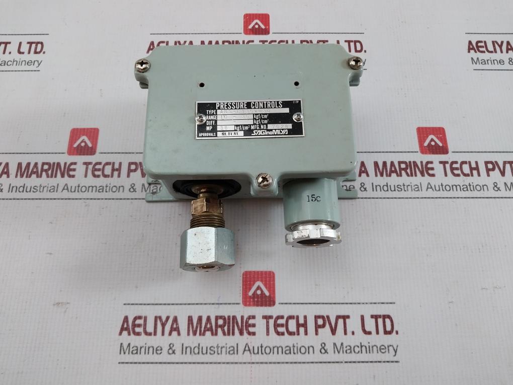 Saginomiya  Ans-C135wu3q Pressure Control Switch 10-35 Kgf/Cm2