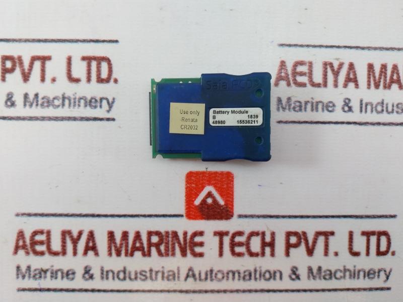 Saia 48980 Battery Module For Pcd Series Programmable Logic Controller