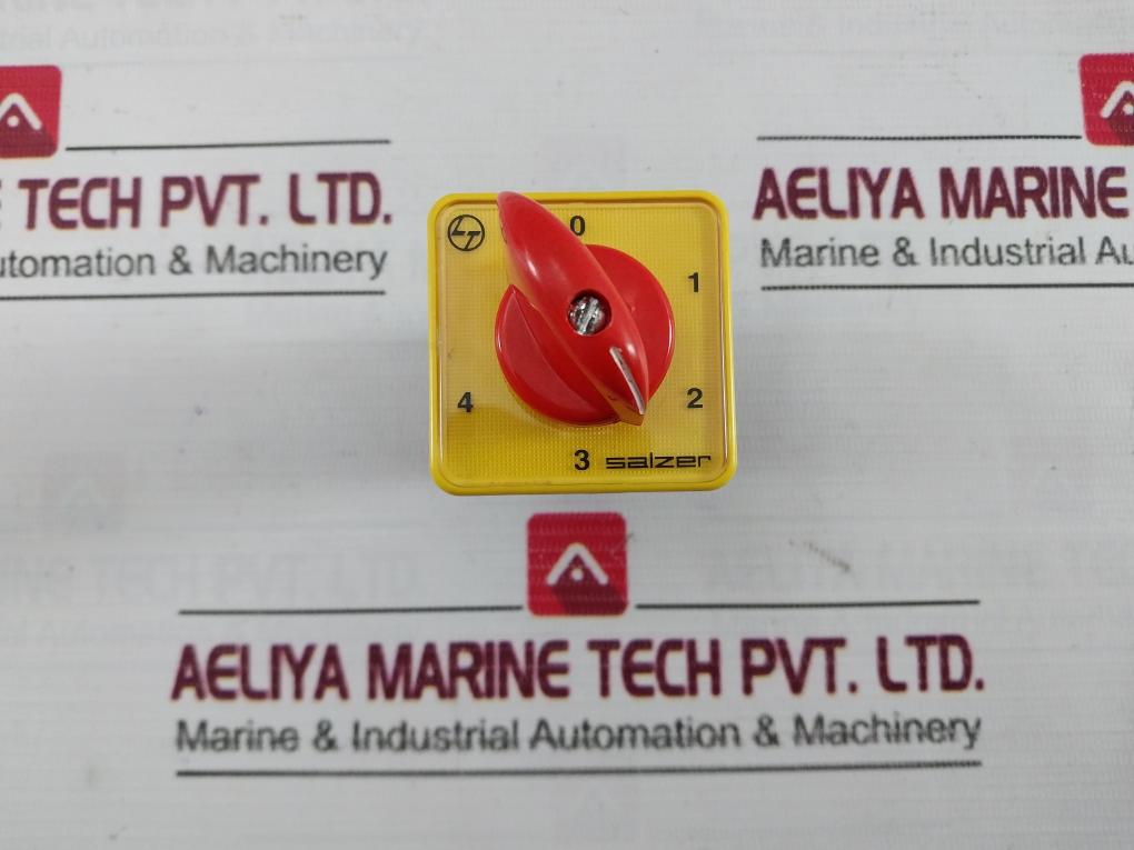 Salzer 10A-s10-61081-b13-tdyr Rotary Switch 3.8A