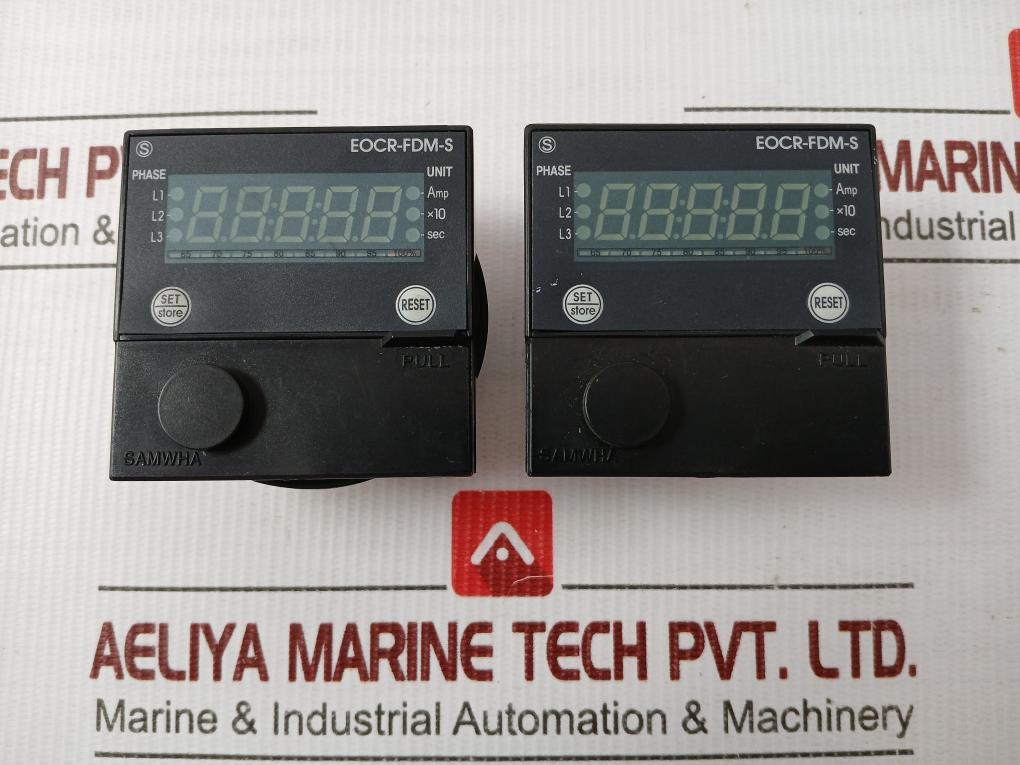 Eocr-Fdm-S Samwha Digital Electronic Overcurrent Relay In Used
