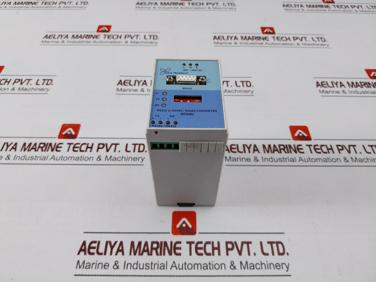 San Telequip Sc04U Rs232 To Rs485/Rs422 Converter 94V-265V Ac
