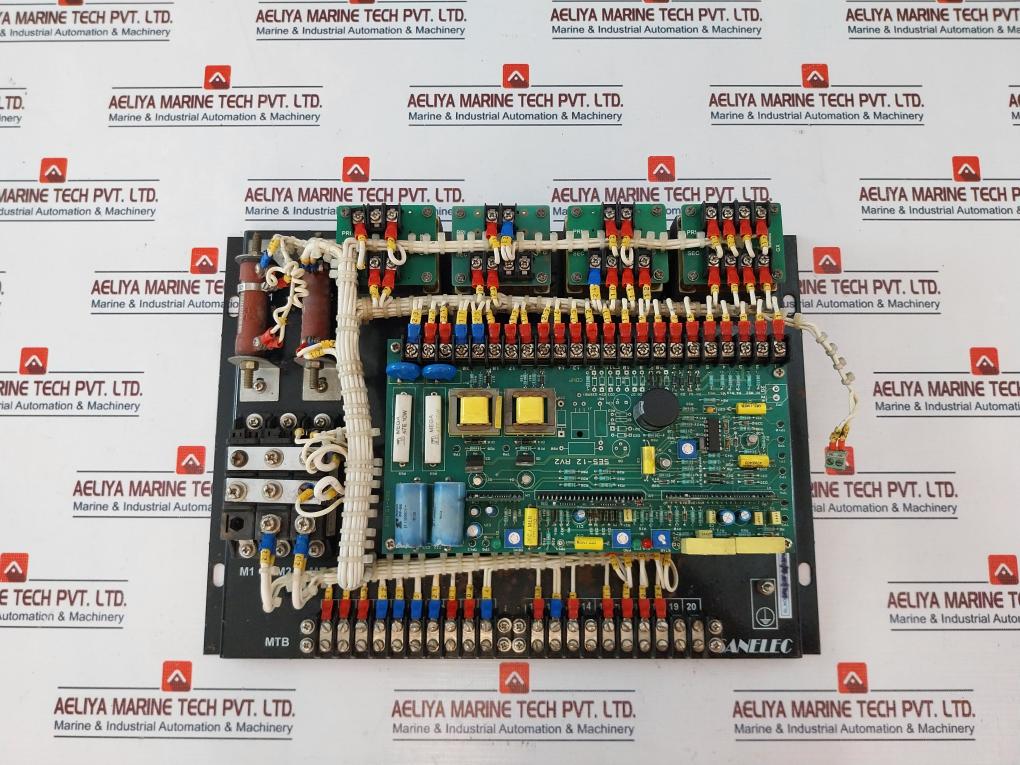 Sanelec Excitation Systems Pcb Ses-12S Control Panel