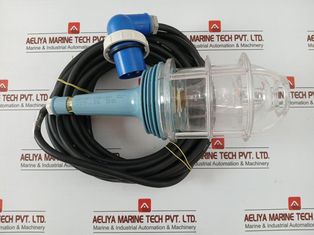 Sanshin Wt-60 Hand Lamp 15A-6H/Ac250V 2P+ 250V.100W
