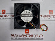 Sanyo Denki Dc Cooling Fan Dc 24v-0.25a Part No.109r1224h101