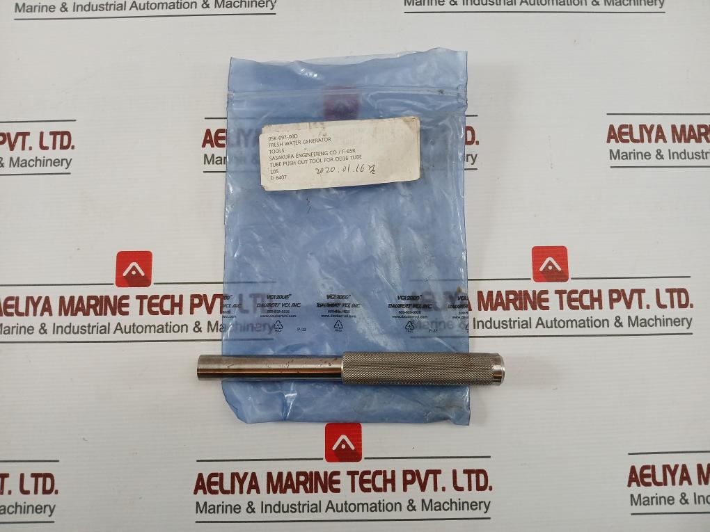 Sasakura F-65R Tube Push Out Tool F/ Od16 Tube Tools 05K-097-00D NEW 