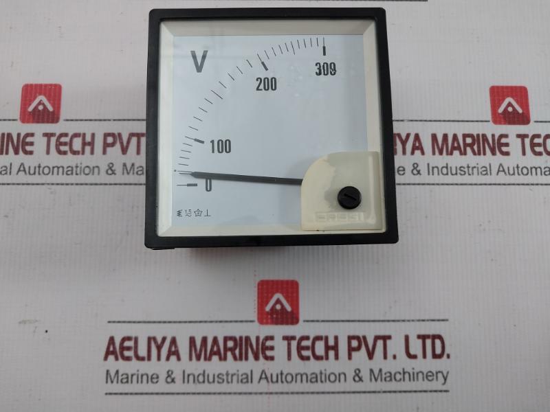 Sassi Used Condition Analog Voltmeter 0-300v