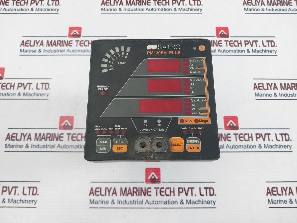 Satec Pm130Eh Plus Multifunctional Power Meter Used