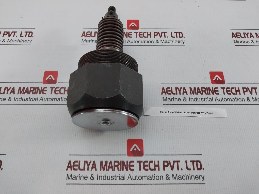 Used Condition Pump Sauer Danfoss Pair Of Relief Valves M46