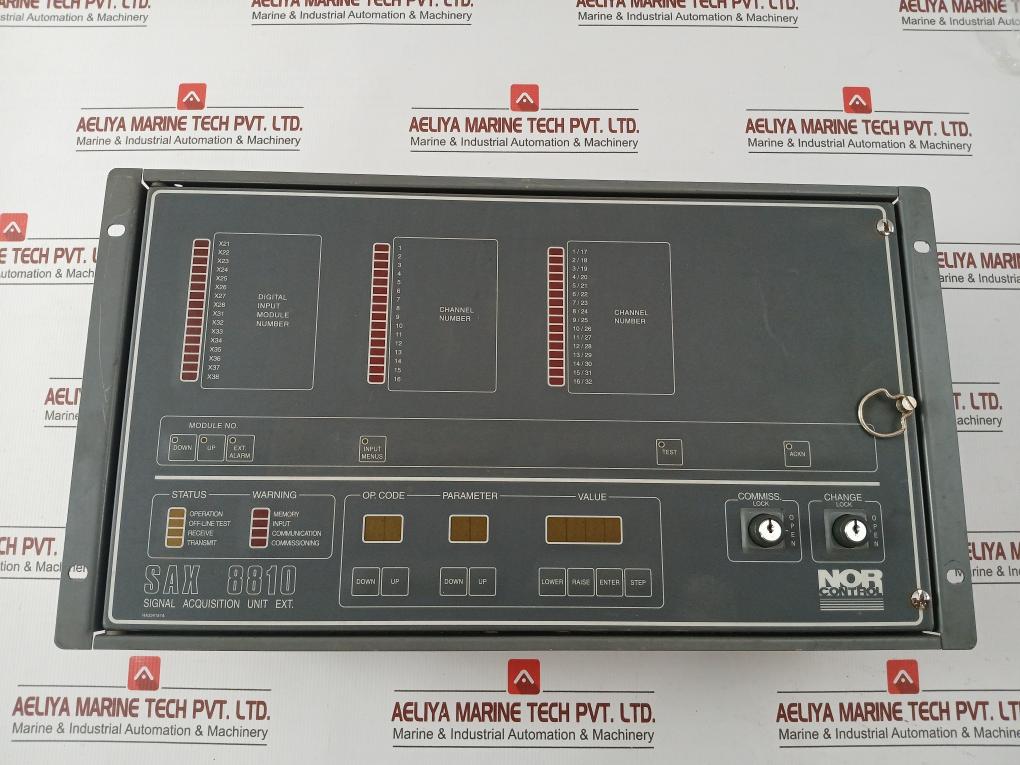 Sax 8810 Signal Acquisition Unit Nn-832, Na 1001, Na 1008.4 Nor Control