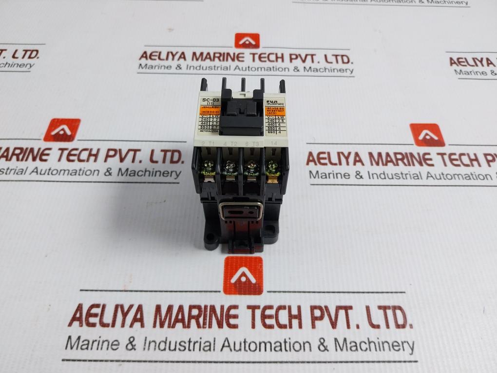 Sc-03 [11] Magnetic Contactor By Fuji Electric 200v 50hz