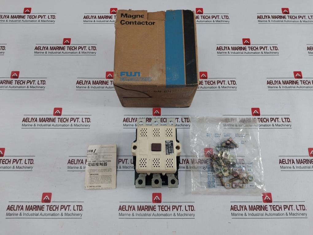 Sc-6N-125-Magnetic-Contactor-150A-380-450V-50-60Hz-Sc-5N-6N-Fuji-Electric-209699-1