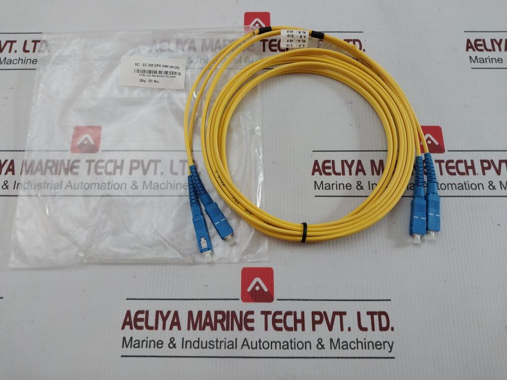 Sc-Sc Sm Dpx 03m Duplex Fiber Optic Patch Cable R0172-71 (9/125)