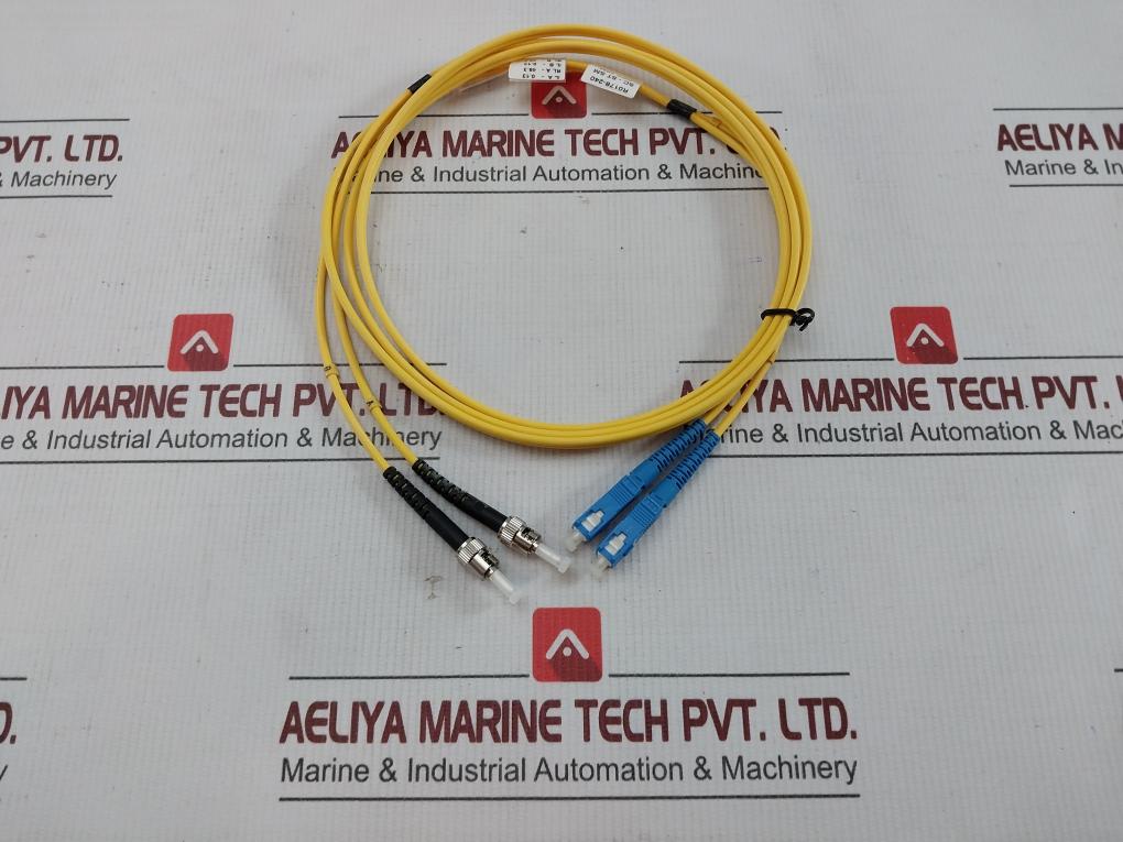Sc-St Sm Dpx 02m(9/125) Duplex Fiber Optic Patch Cable Ftek-Dx-Sm-Sc/St-Pc-02m