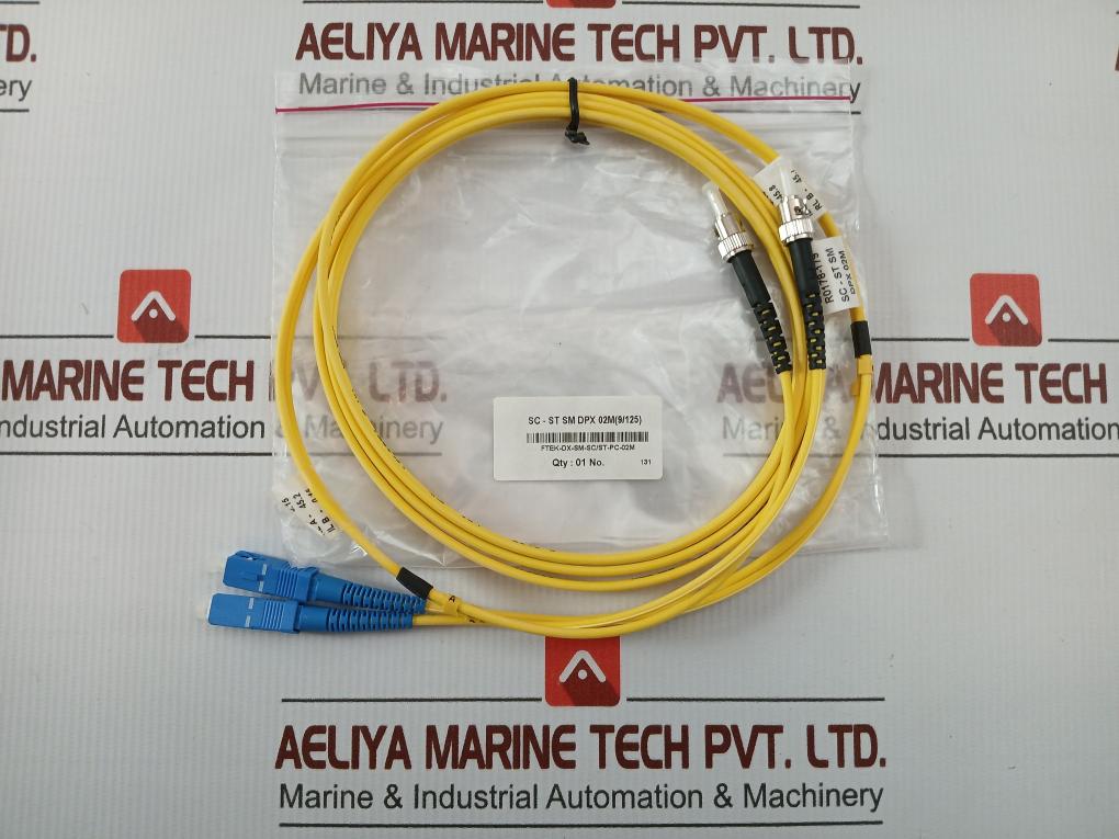 Condition IN NEW Sc-st Sm Dpx 02M (9/125) Fiber Optic Cable 125˚C