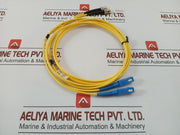 Sc-st Sm Dpx 02M (9/125) New Condition Fiber Optic Cable - 60 Gm