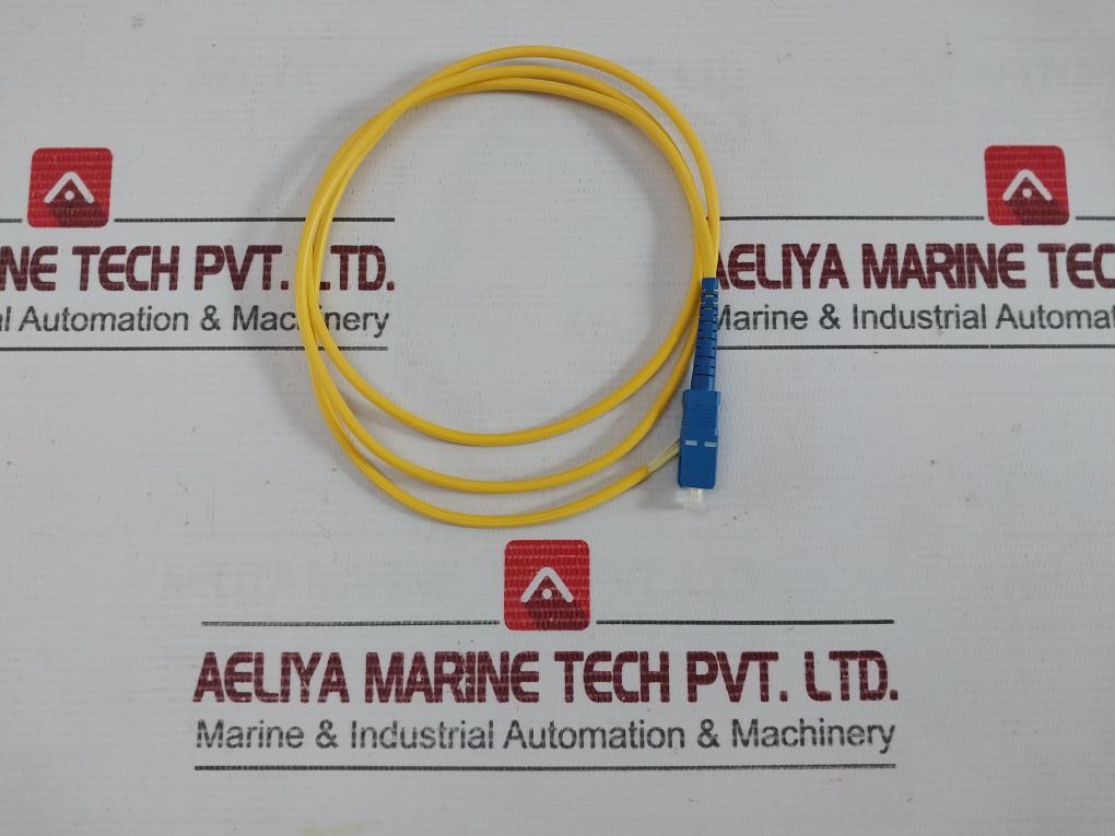 Sc 9/125 Fiber Optic Pig Tail Sm 1m New Condition - Sc-p