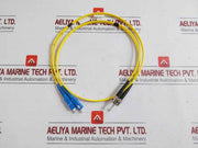 Single Mode Fiber Optic Cable Ftek-dx-sm-sc/St-pc-01M Sc St 1M Duplex 9/125
