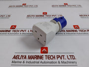 Scame 610.375 Industrial Power Connector Adapter Plug, Socket 13A-6H/250V