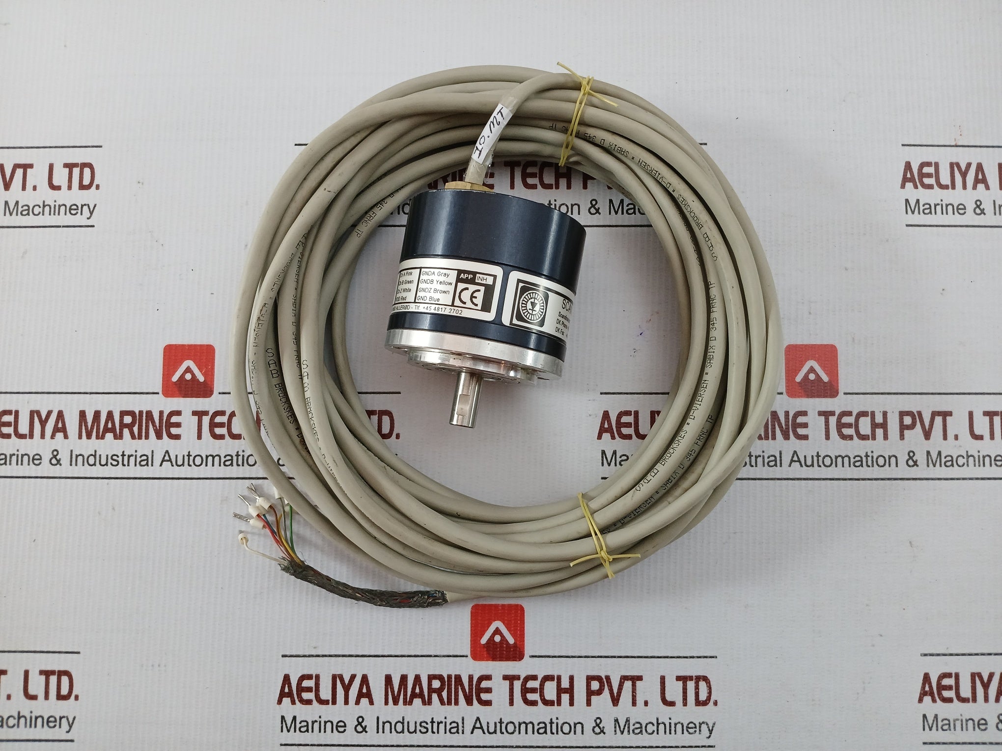 Scancon 10m Incremental Rotary Encoder 2rex-A500-N-10-66-10m-B - 1.260 Kg