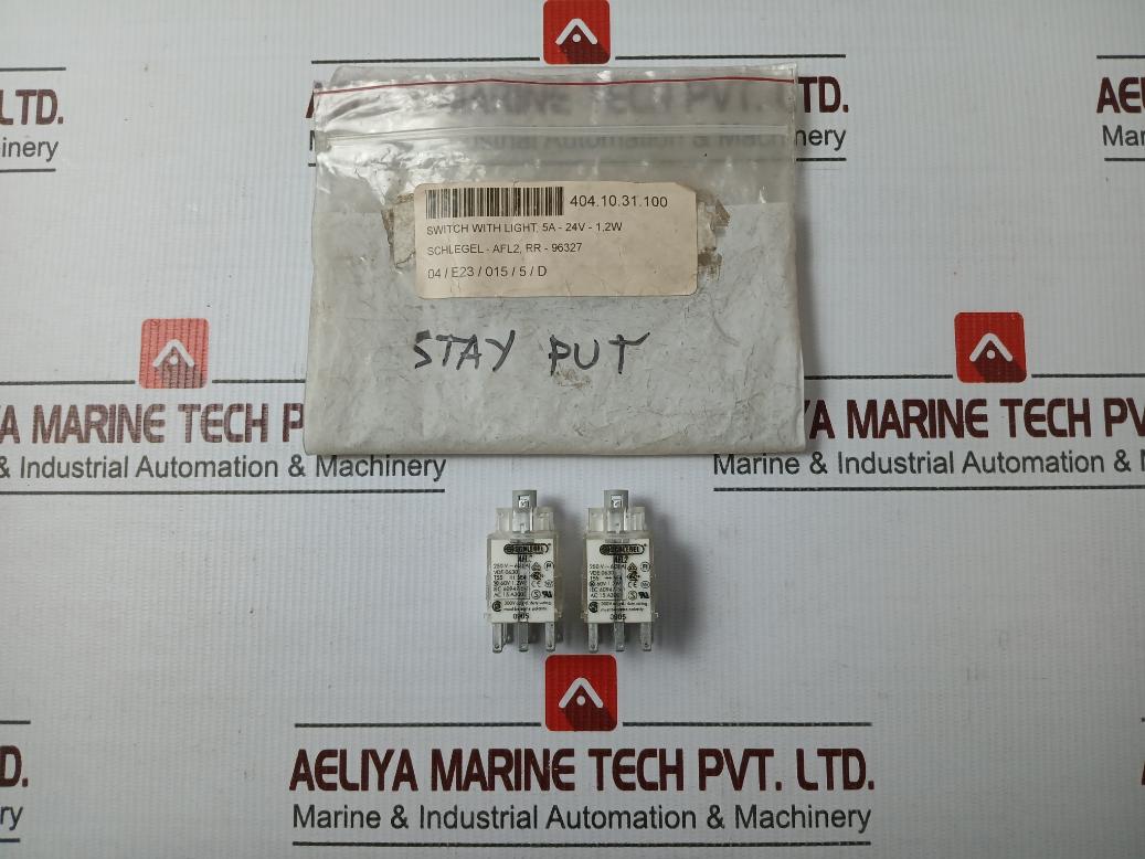 Schlegel Afl2 Contact Block 300V Ac Rr-96327 T55 5A