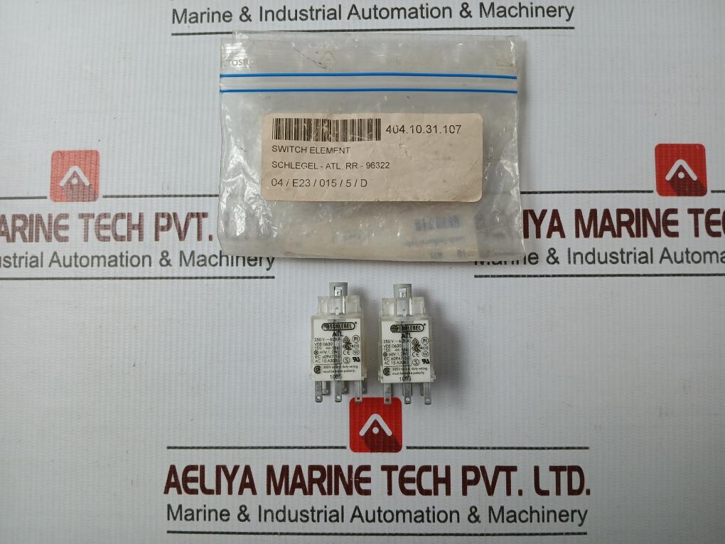 Schlegel Atl Switch Terminal Contact Module 300V Ac Rr-96322