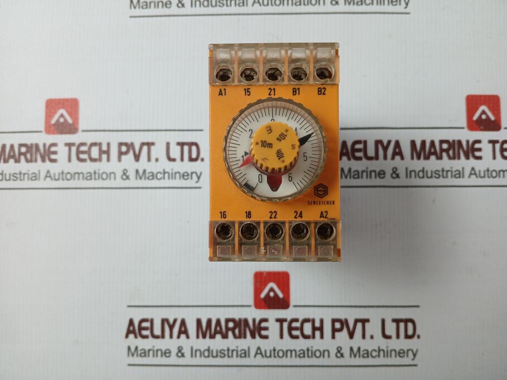 Schleicher Sza 521 Timer And Switching Relay 220V 50/60Hz