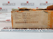 Schleicher Szb 52-s Time Lag Relay 0,3S-60H