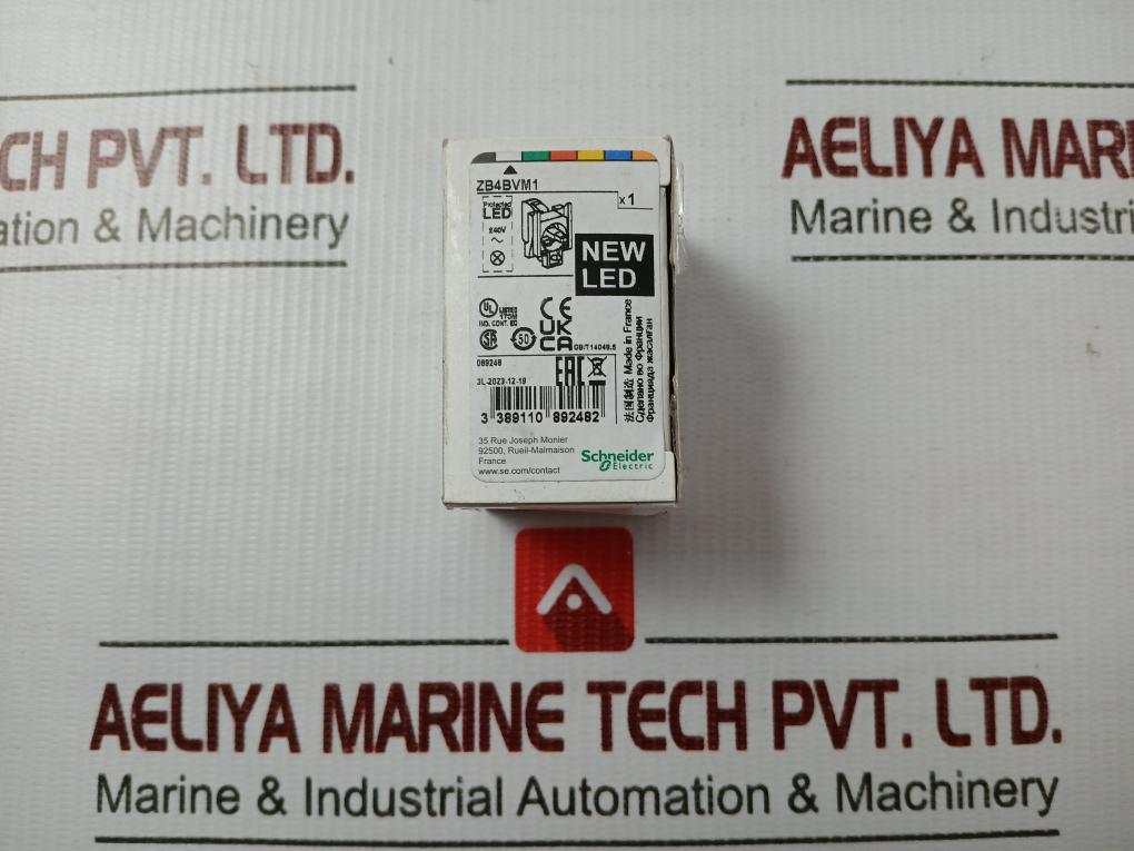 Schneider-Electric-230V-Light-Block-Assembly-Zb4Bvm1-Lot-Of-5X-209289-1