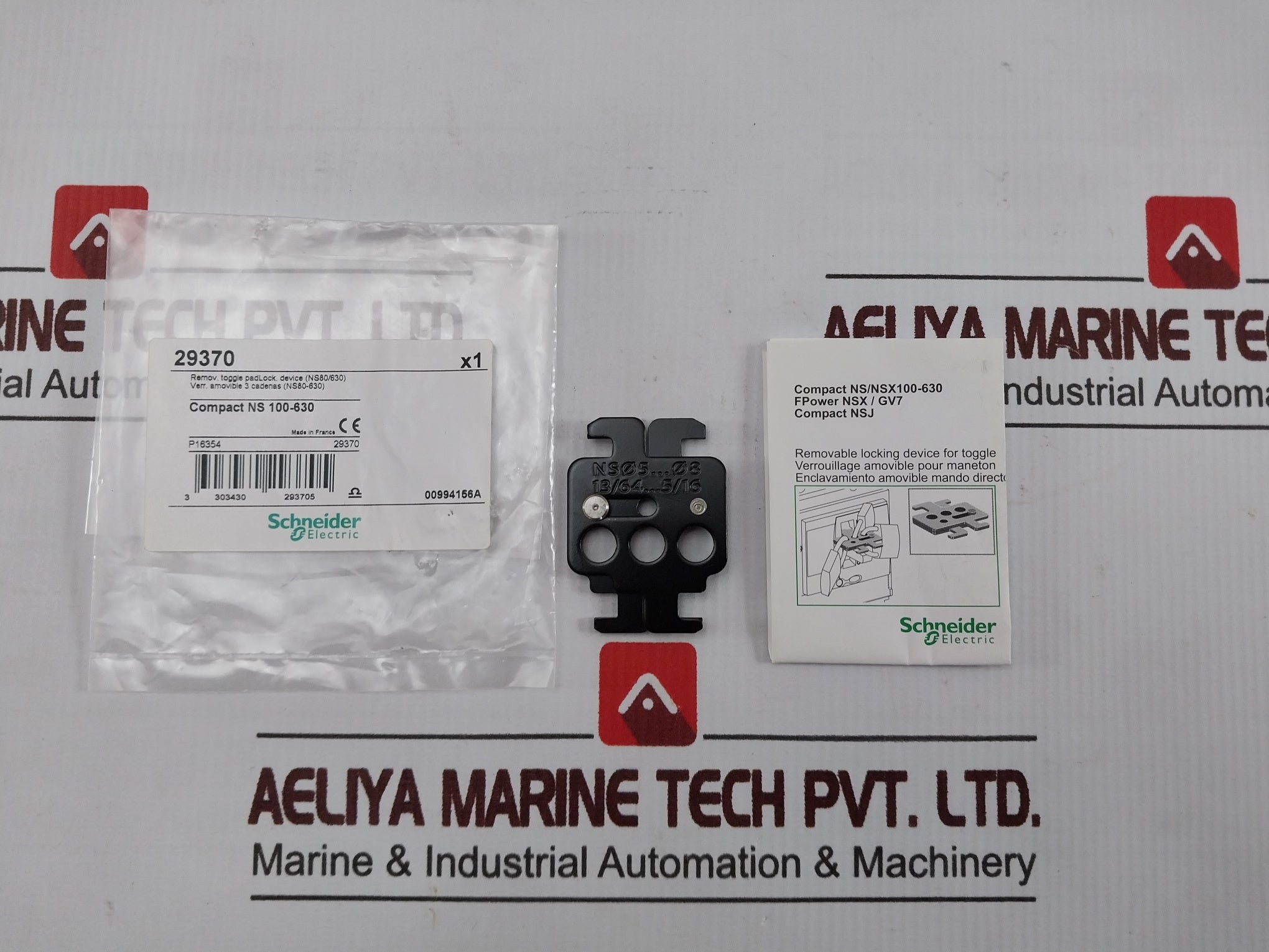 Schneider Electric 29370 Removable Lock - For Circuit Breaker And Switch