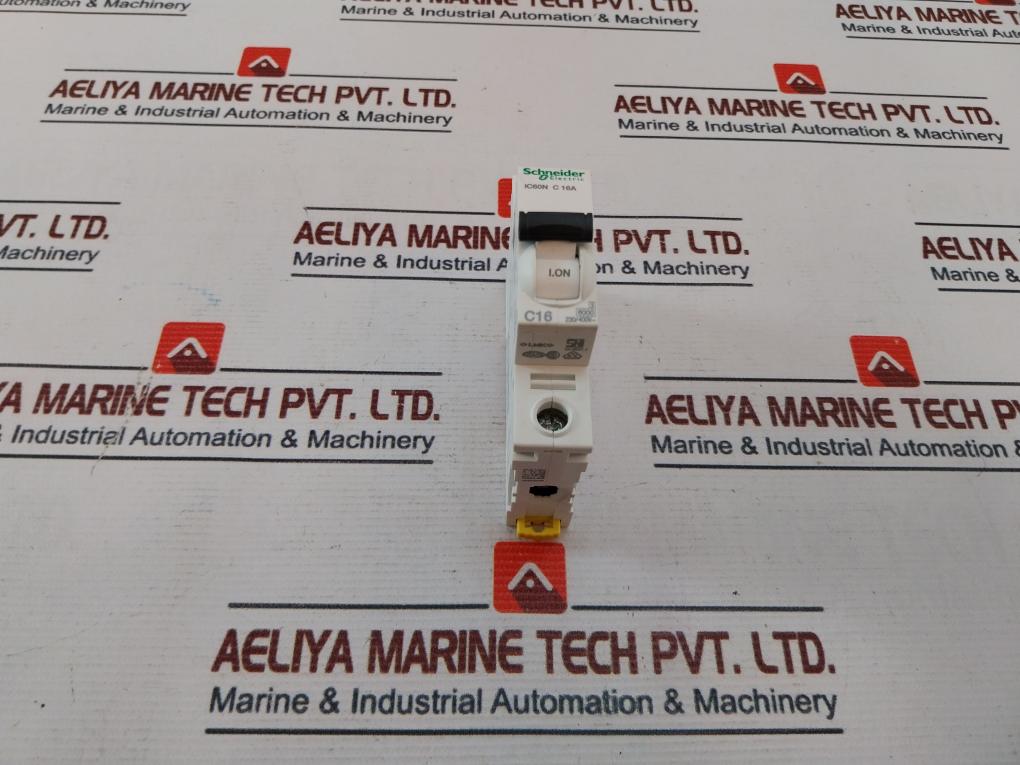 Schneider Electric A9F74116 Miniature Circuit Breaker Ic60N C1, 230/400V 50/60Hz