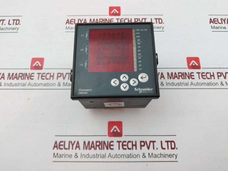 Schneider Electric Digital Multifunction Meter 44-300v/50-60hz Em6400