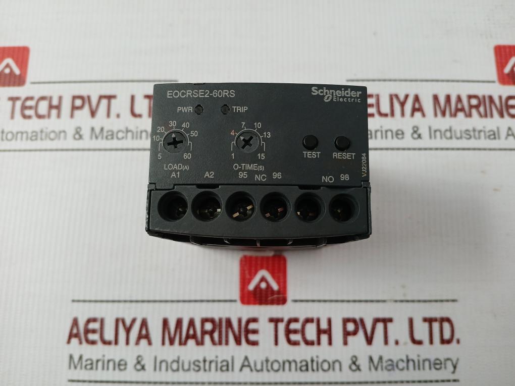 Schneider Electric Electronic Overcurrent Relay 24-240vac/Dc Eocrse2-60rs
