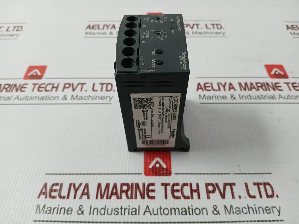 Schneider Electric Electronic Overcurrent Relay 24-240vac/Dc Eocrse2-60rs