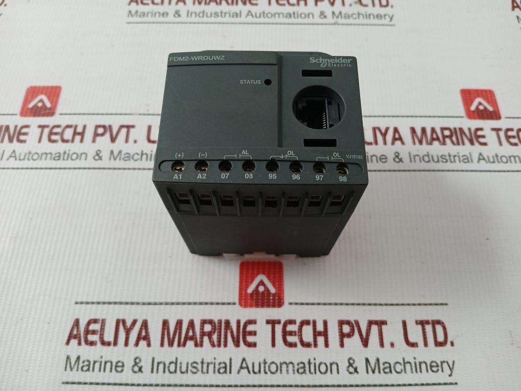 Schneider Electric Motor Protection And Overcurrent Relay 100-240vac Fdm2-Wrduwz